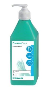 Handdesinfektion Promanum Pure 600ml med pump