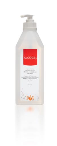 DAX Alcogel 600ml med pump