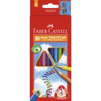 Färgpenna Faber-Castell Triangular / 10