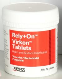 Desinfektionsmedel Virkon Tablett 5g / 10