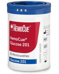 HemoCue kuvetter 201 Glucose 4x25st / 100