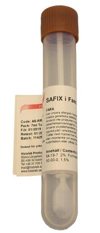 Faecesrör med 7ml Safix Formaldehyd 1,5% / 10