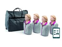 Övningsdocka Little Anne QCPR 4-pack i väska